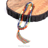 7 Chakra Jaap Mala 8mm - MystiqHouse