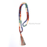 7 Chakra Jaap Mala 8mm - MystiqHouse