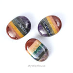 7 Chakra Palm Stone - MystiqHouse