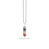7 Chakra Pencil Pendant - MystiqHouse