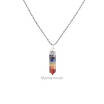 7 Chakra Pencil Pendant - MystiqHouse