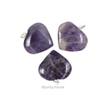 Amethyst Big Heart Pendant - MystiqHouse