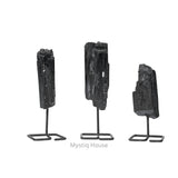 Black Tourmaline Brazil Raw Stand - MystiqHouse