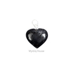 Black Tourmaline Mini Heart Pendant - MystiqHouse