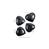 Black Tourmaline Mini Heart Pendant - MystiqHouse