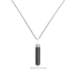 Black Tourmaline Pencil Pendant - MystiqHouse