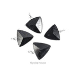 Black Tourmaline Triangle Pendant - MystiqHouse