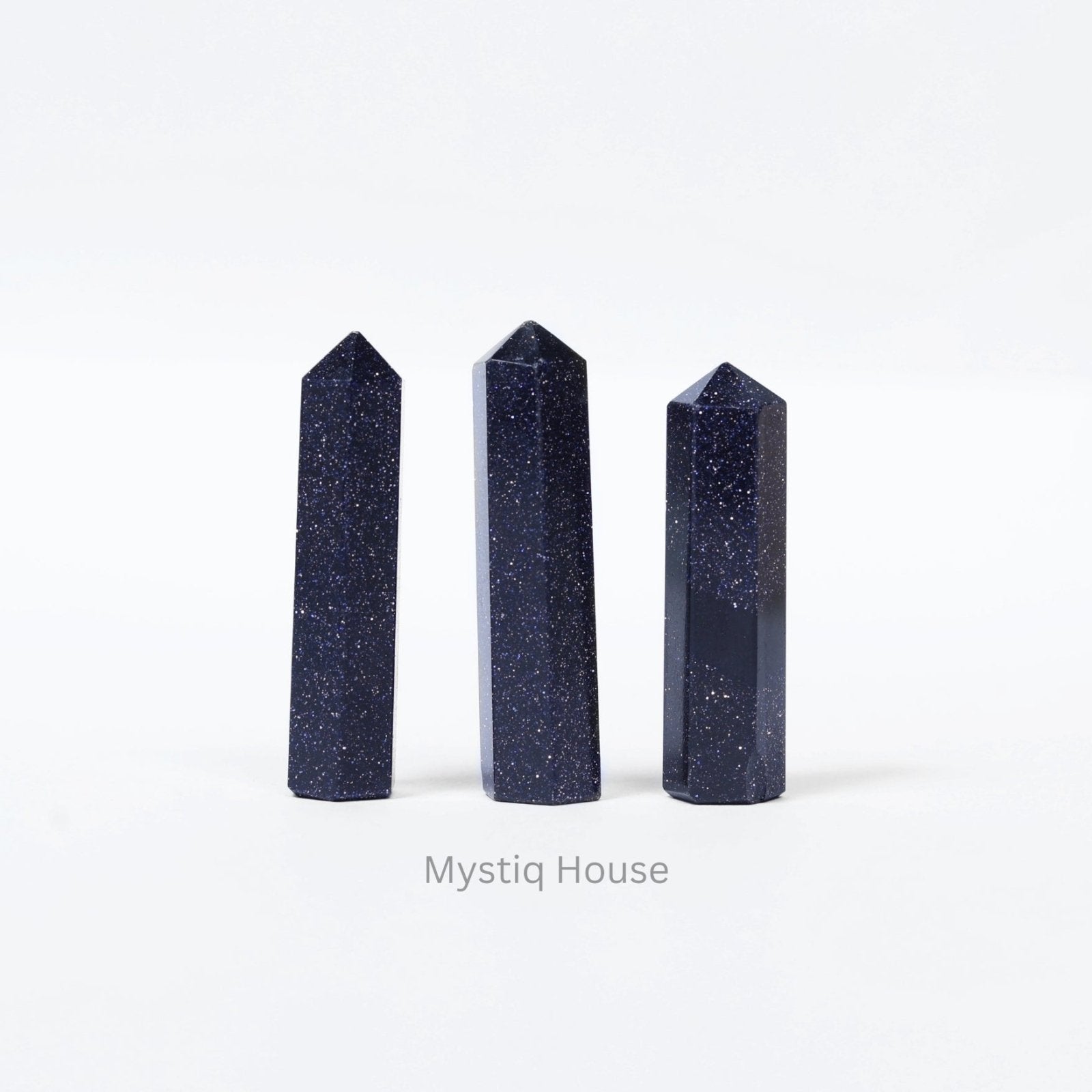 Blue Gold Mini Pencil Point/ Towers - MystiqHouse