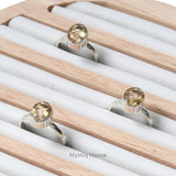 Citrine Pure Silver Ring - MystiqHouse