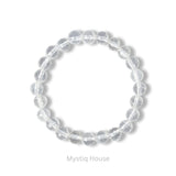 Clear Quartz 8mm Faceted Bracelet - MystiqHouse