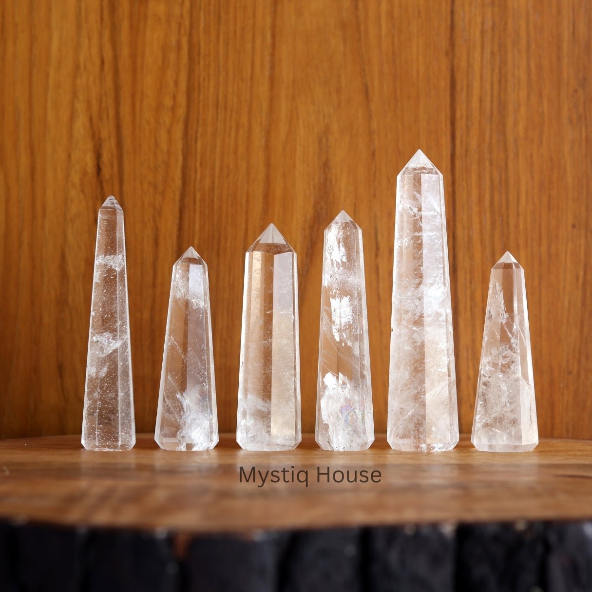 Clear Quartz Crystal Pencil Point - MystiqHouse