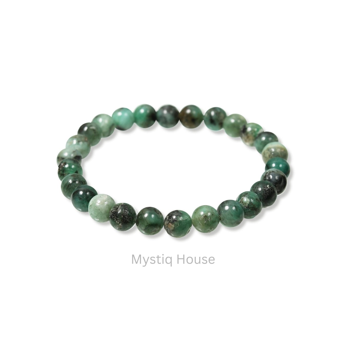 Emerald 8mm Bracelet - MystiqHouse