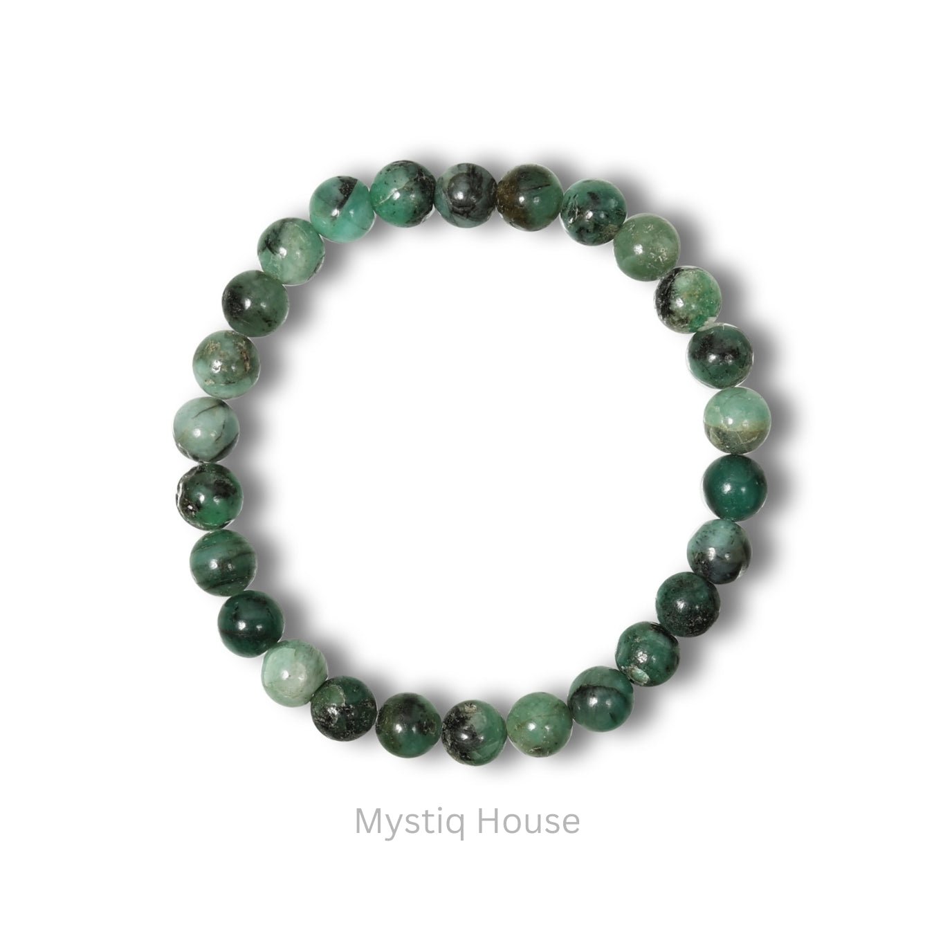 Emerald 8mm Bracelet - MystiqHouse