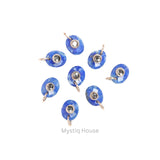 Faceted Lapis Lazuli & Pyrite 92.5 Silver Pendant - MystiqHouse