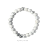 Howlite 8mm Bracelet - MystiqHouse