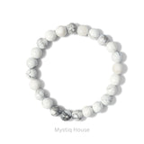 Howlite 8mm Bracelet - MystiqHouse