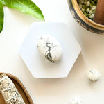 Howlite Palm Stone - MystiqHouse