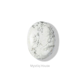 Howlite Palm Stone - MystiqHouse