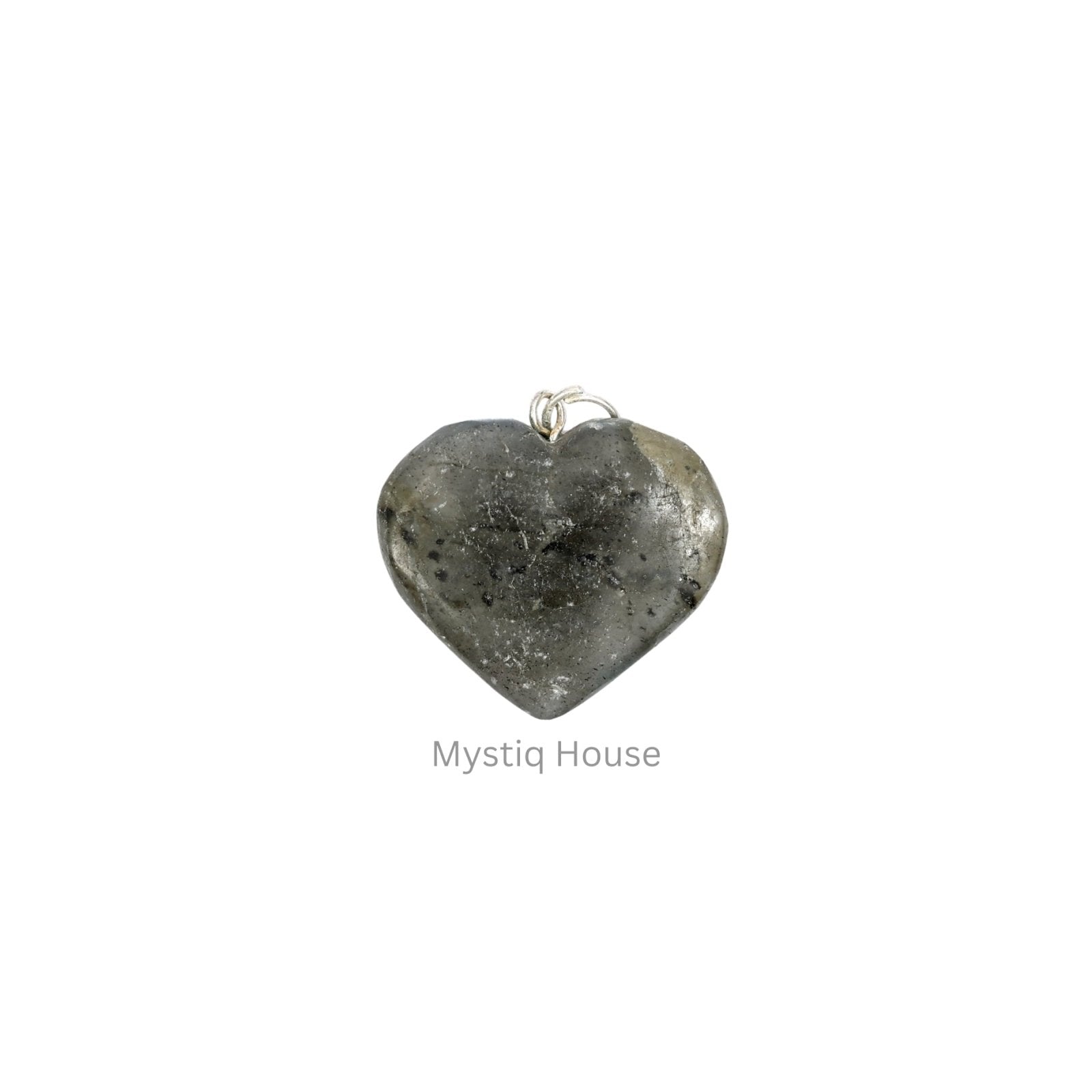 Labradorite Big Heart Pendant - MystiqHouse