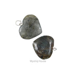 Labradorite Big Heart Pendant - MystiqHouse