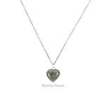 Labradorite Mini Heart Pendant - MystiqHouse