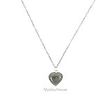 Labradorite Mini Heart Pendant - MystiqHouse