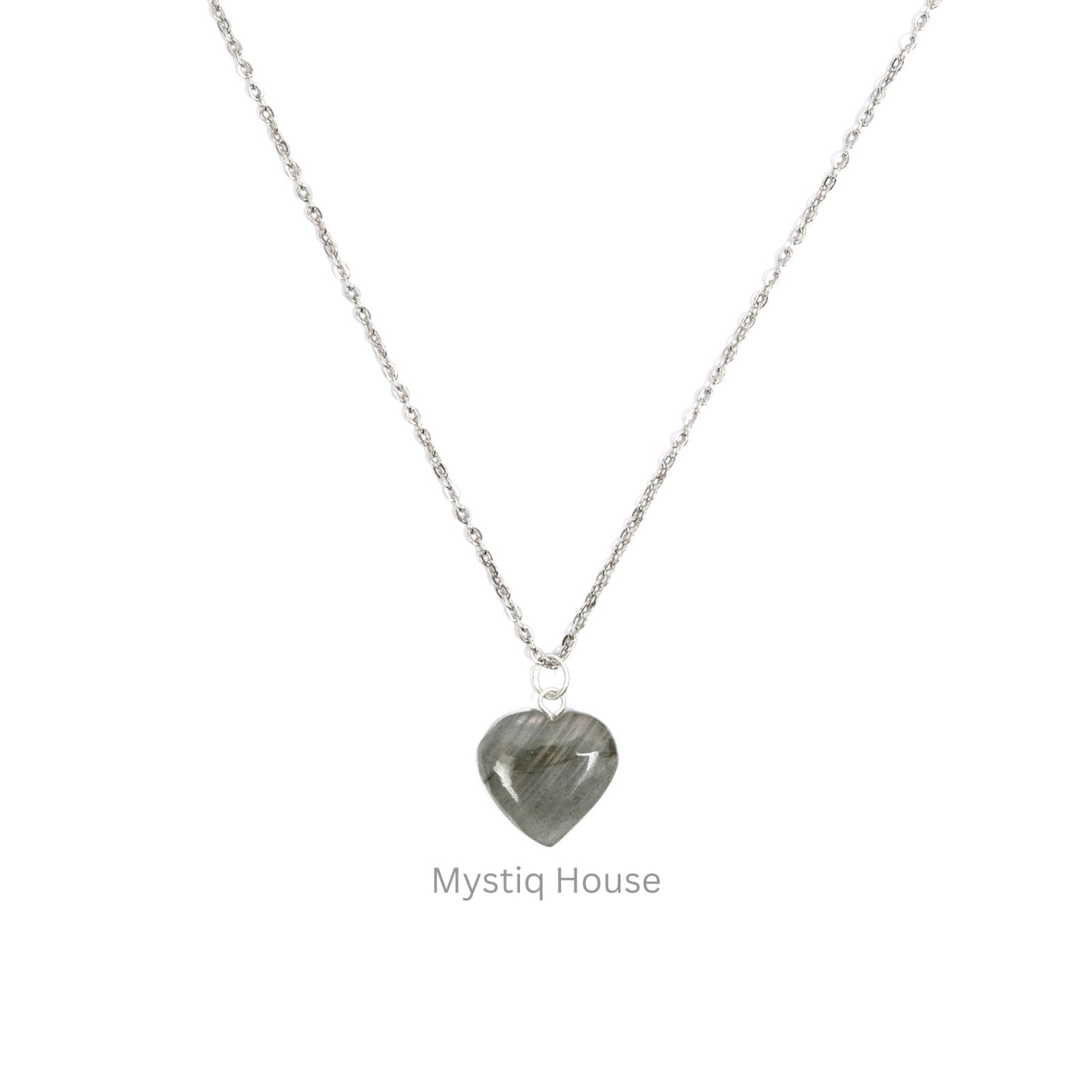 Labradorite Mini Heart Pendant - MystiqHouse
