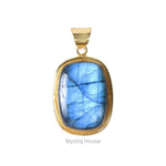Labradorite Premium AAA Quality Big Pendant - MystiqHouse