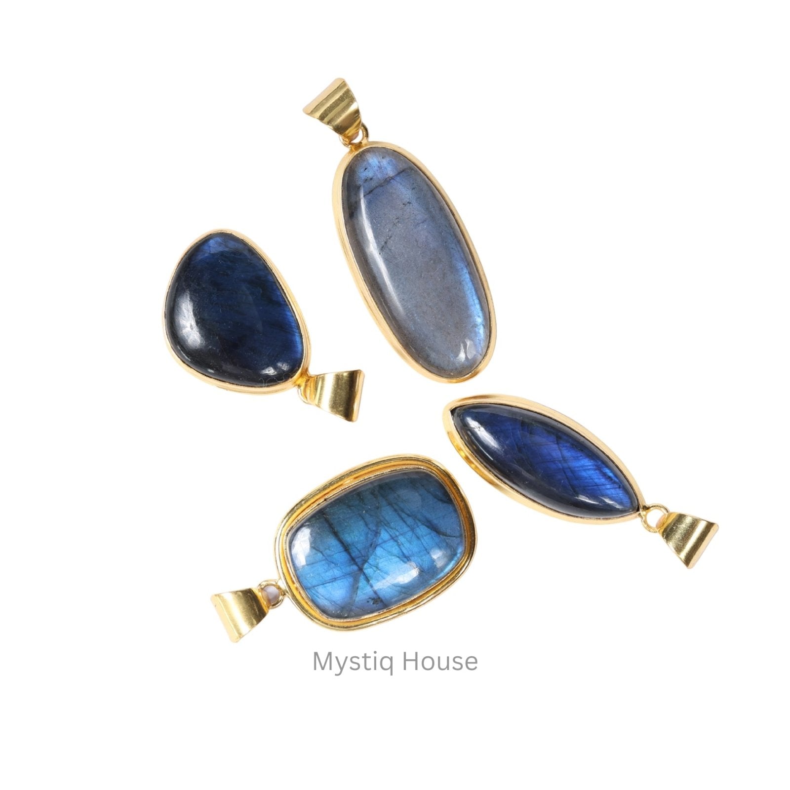 Labradorite Premium AAA Quality Big Pendant - MystiqHouse