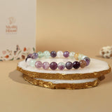 Multi Fluorite 8mm Bracelet - MystiqHouse