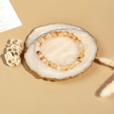 Natural Citrine 8mm Bracelet - MystiqHouse