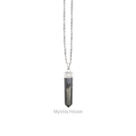 Pyrite Pencil Pendant - MystiqHouse