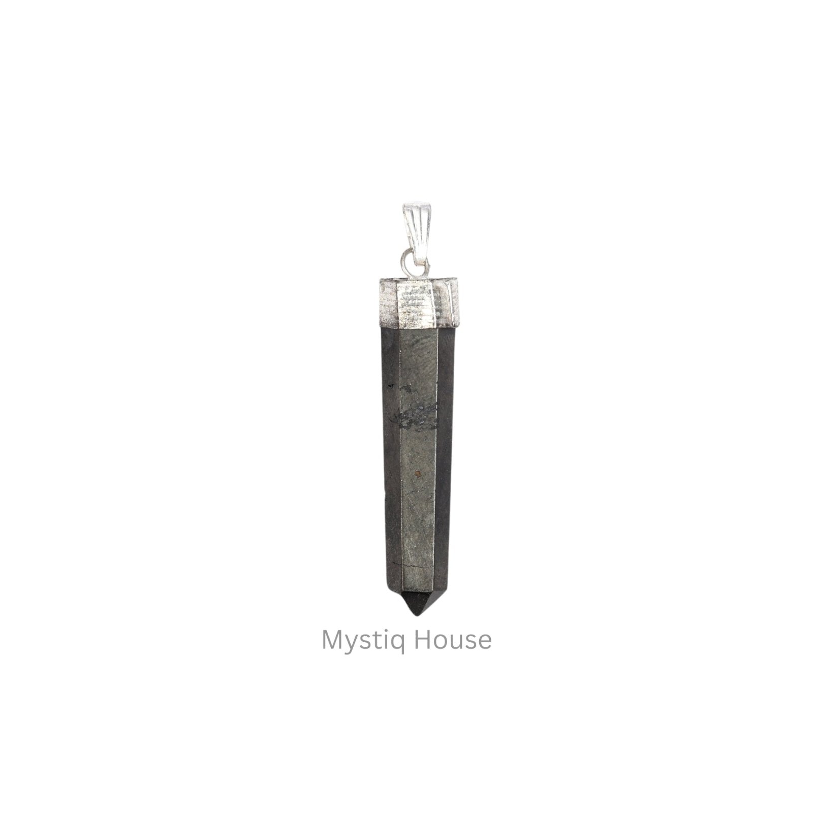 Pyrite Pencil Pendant - MystiqHouse