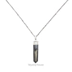 Pyrite Pencil Pendant - MystiqHouse