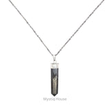 Pyrite Pencil Pendant - MystiqHouse