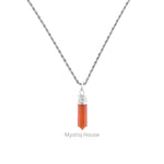 Red Carnelian Pencil Pendant - MystiqHouse