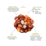 Red Carnelian Tumble - MystiqHouse