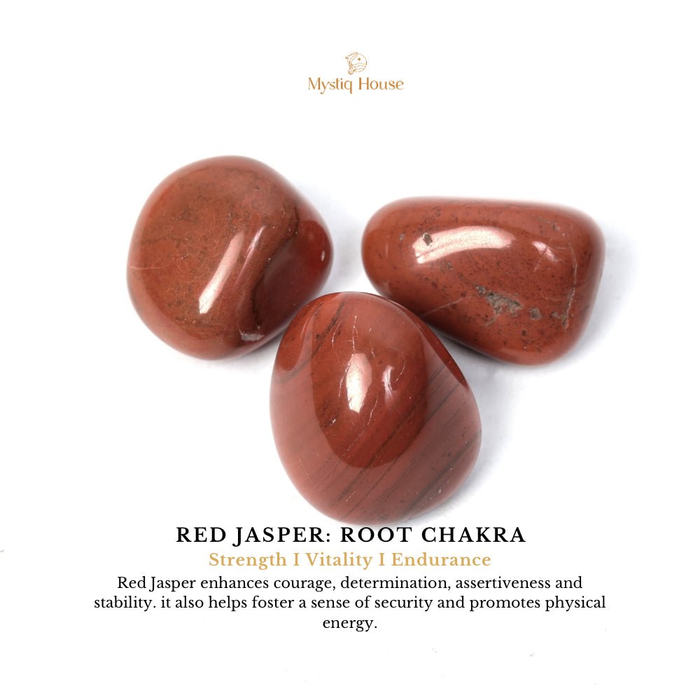 Red Jasper Tumble - MystiqHouse