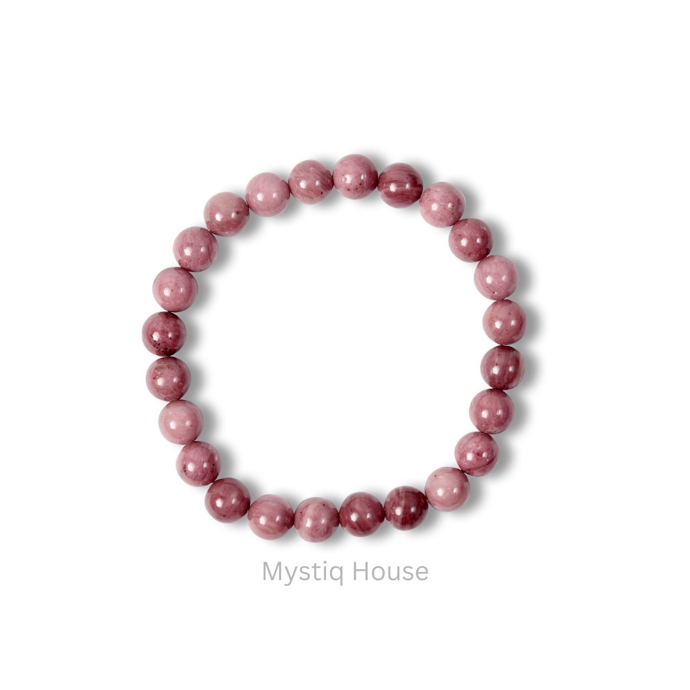 Rhodochrosite 8mm Bracelet - MystiqHouse