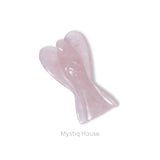 Rose Quartz 3 Inch Angel - MystiqHouse