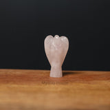 Rose Quartz Mini Angel - MystiqHouse