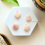 Rose Quartz Mini Heart Pendant - MystiqHouse