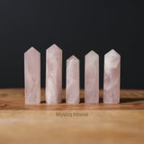 Rose Quartz Mini Pencil Point/ Towers - MystiqHouse