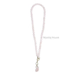 Rose Quartz Necklace 8mm - MystiqHouse