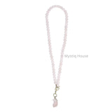 Rose Quartz Necklace 8mm - MystiqHouse