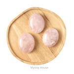 Rose Quartz Palm Stone - MystiqHouse