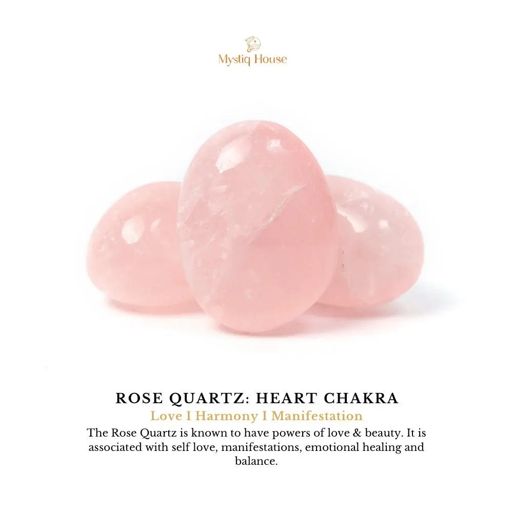 Rose Quartz Tumble - MystiqHouse