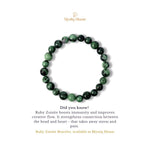 Ruby Zoisite 8mm Bracelet - MystiqHouse