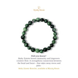 Ruby Zoisite 8mm Bracelet - MystiqHouse