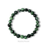 Ruby Zoisite 8mm Bracelet - MystiqHouse